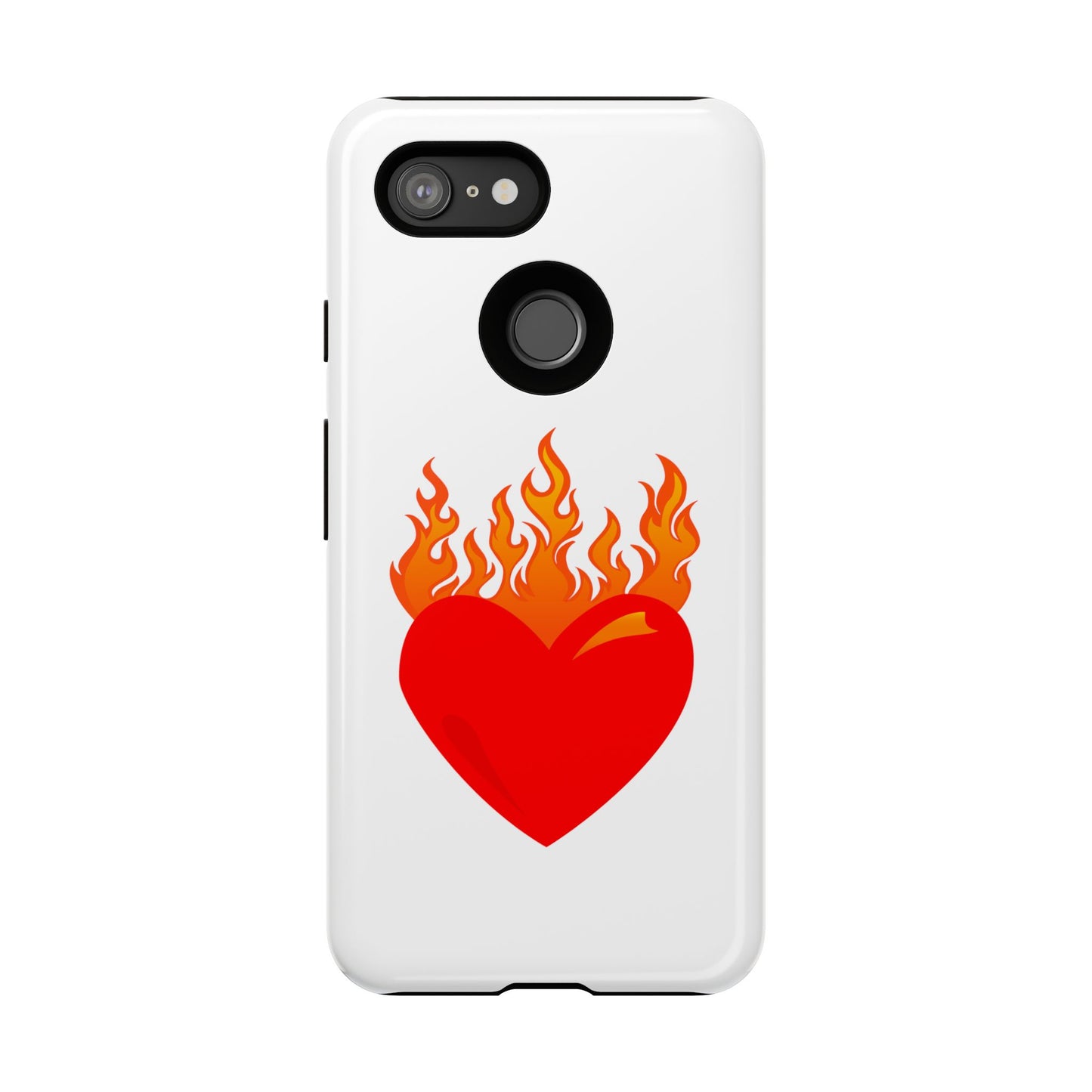 Burning Heart Tough Case