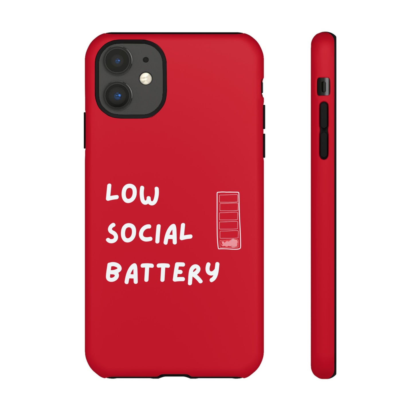 Low Social Battery Cover