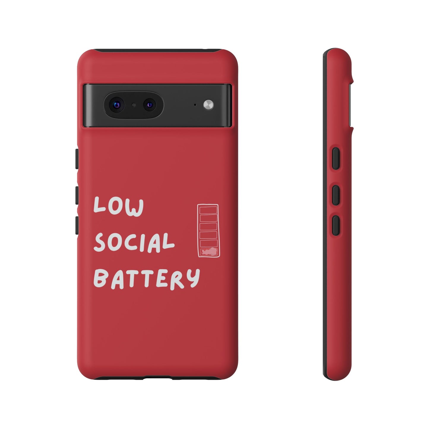Low Social Battery Cover