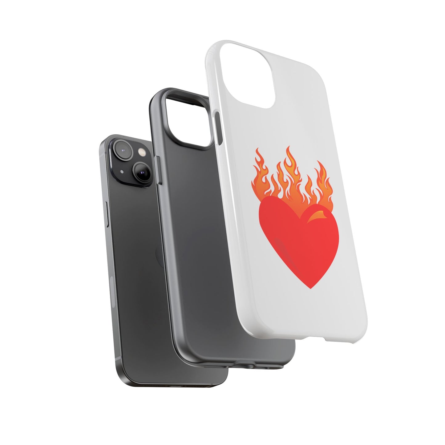 Burning Heart Tough Case
