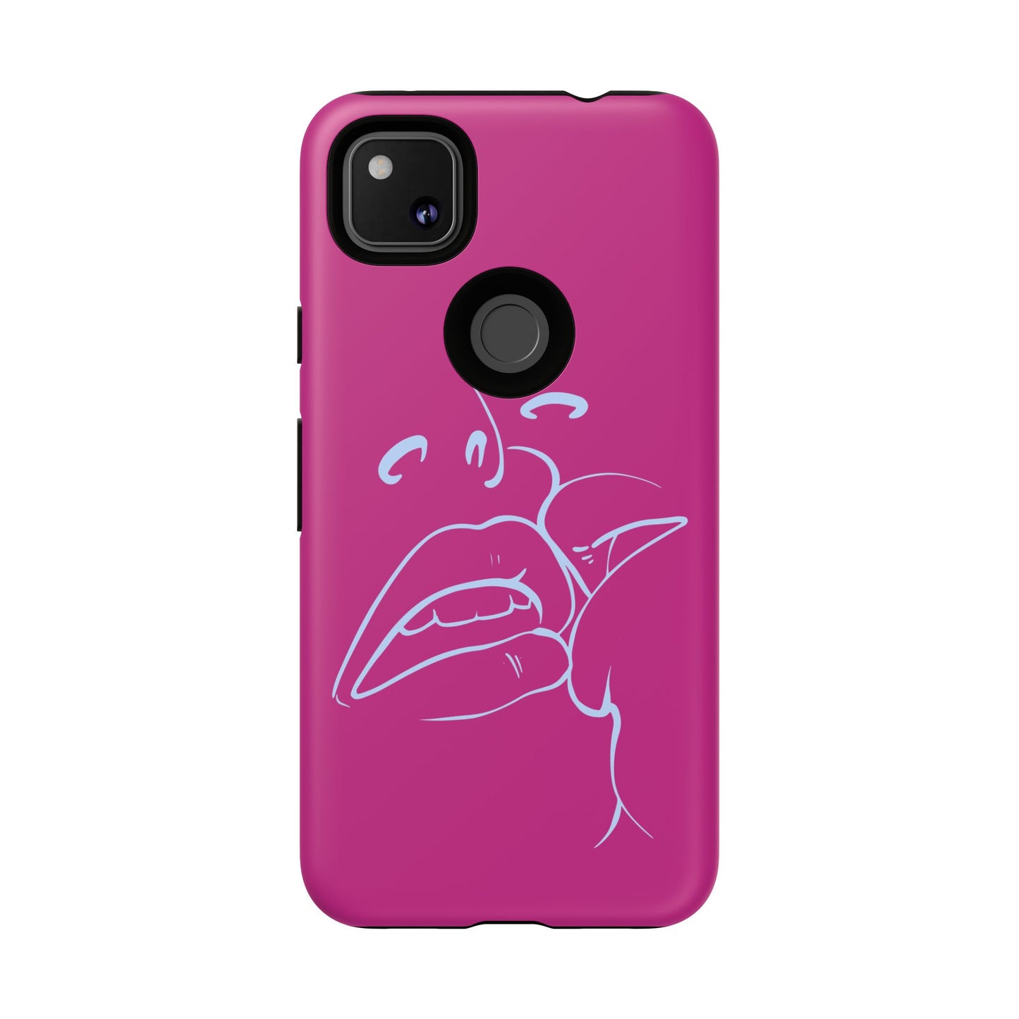 Blue kiss  Phone Case