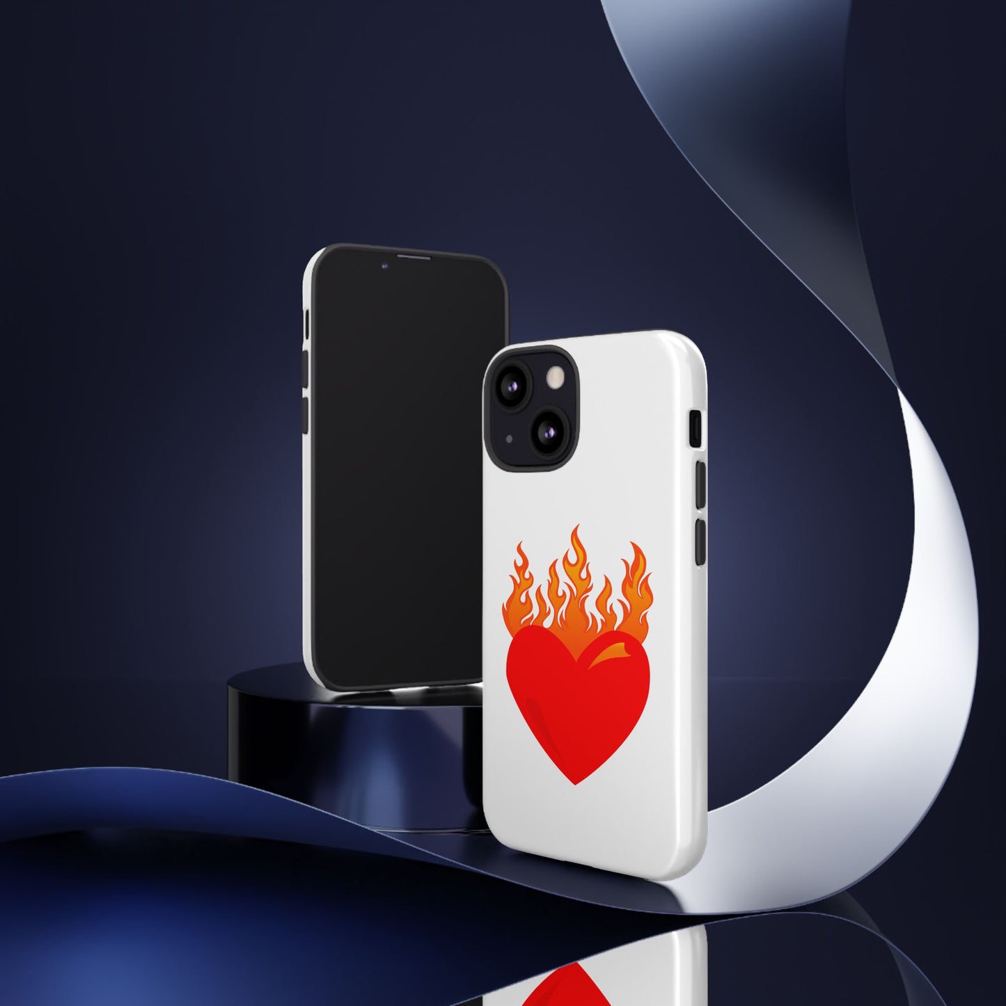 Burning Heart Tough Case