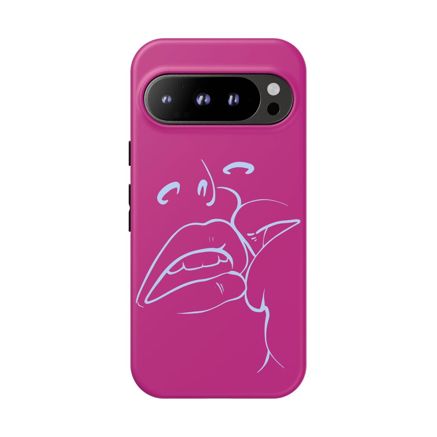 Blue kiss  Phone Case