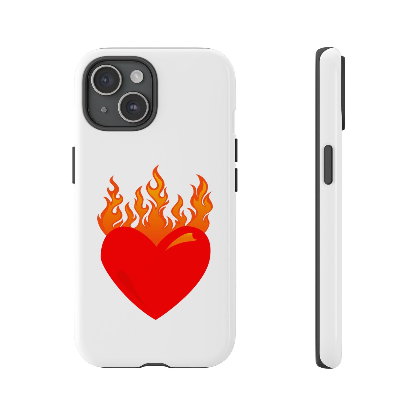 Burning Heart Tough Case