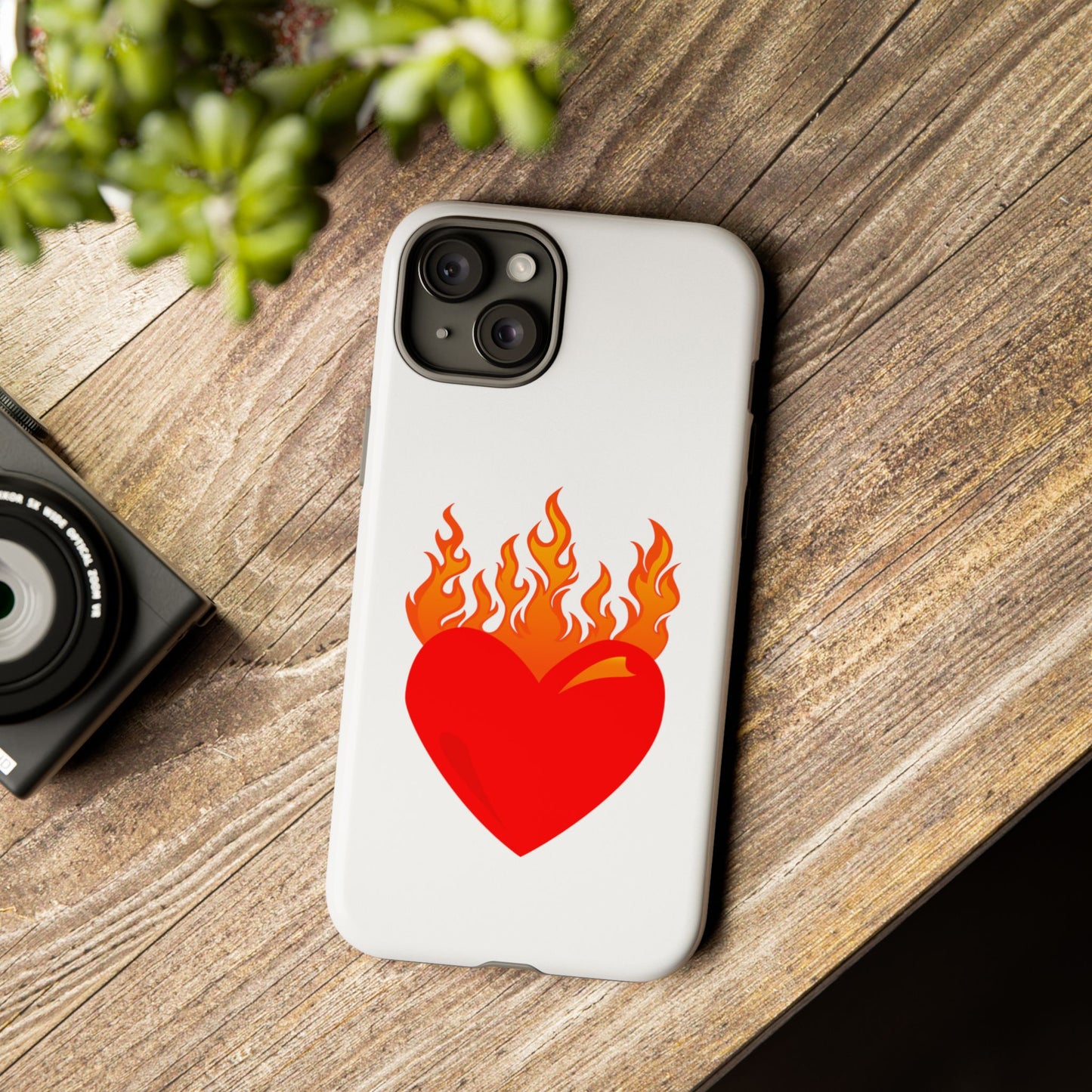 Burning Heart Tough Case