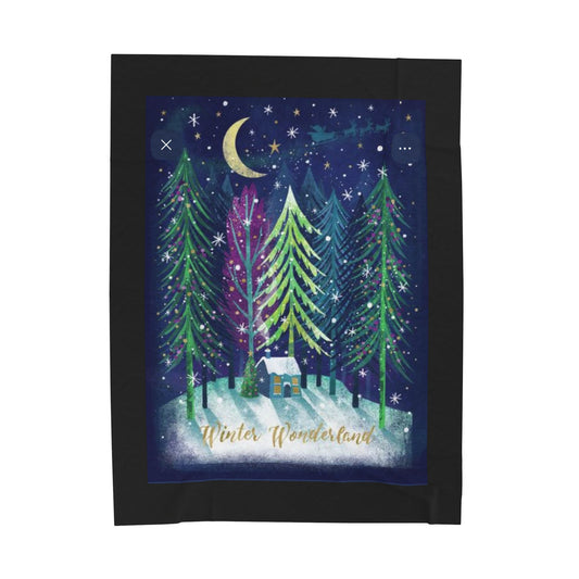 Plush Blanket - Christmas Magic Design