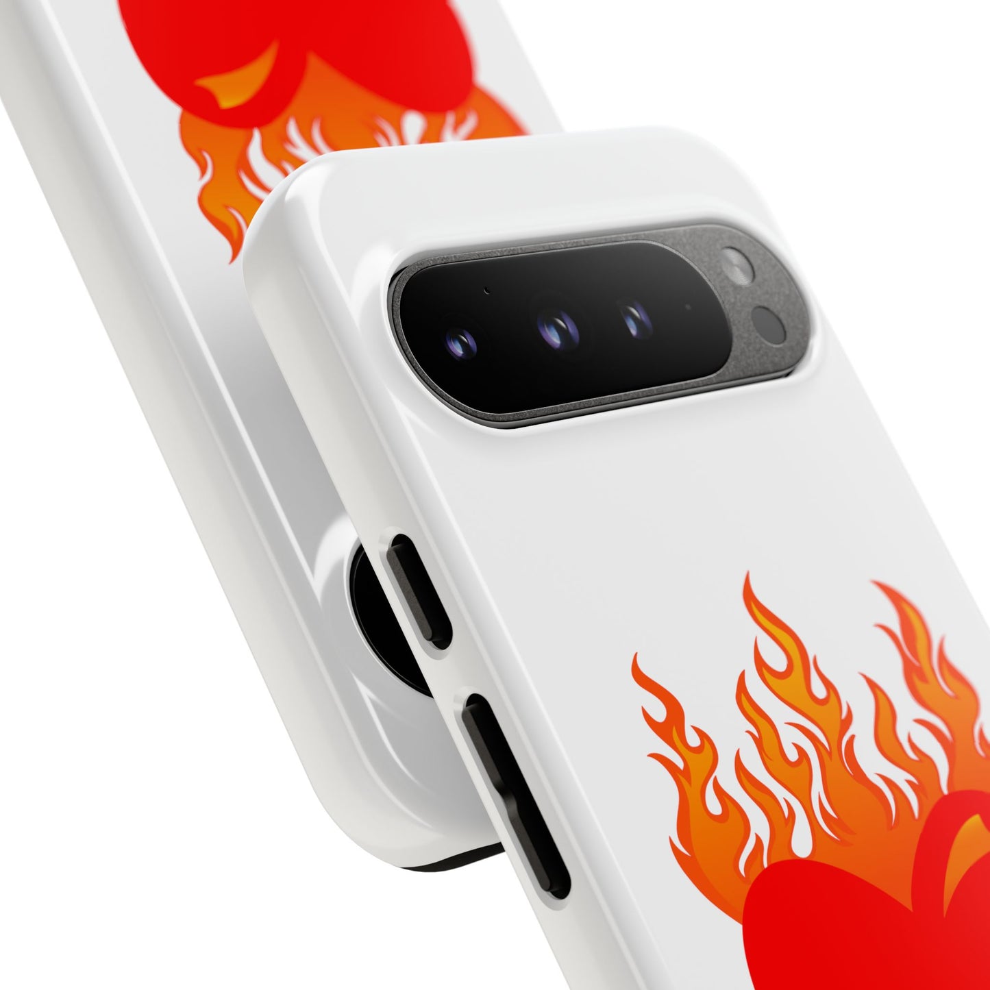 Burning Heart Tough Case