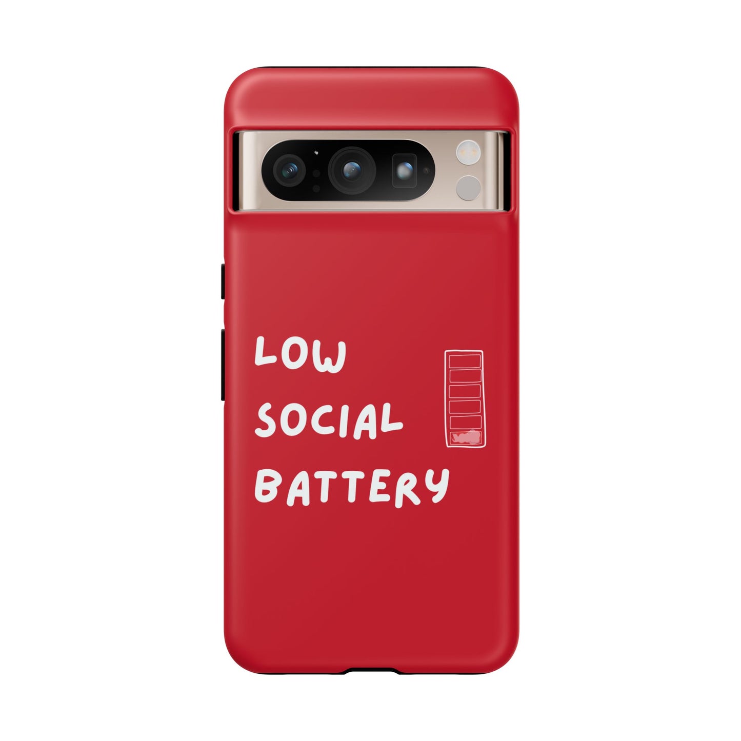 Low Social Battery Cover