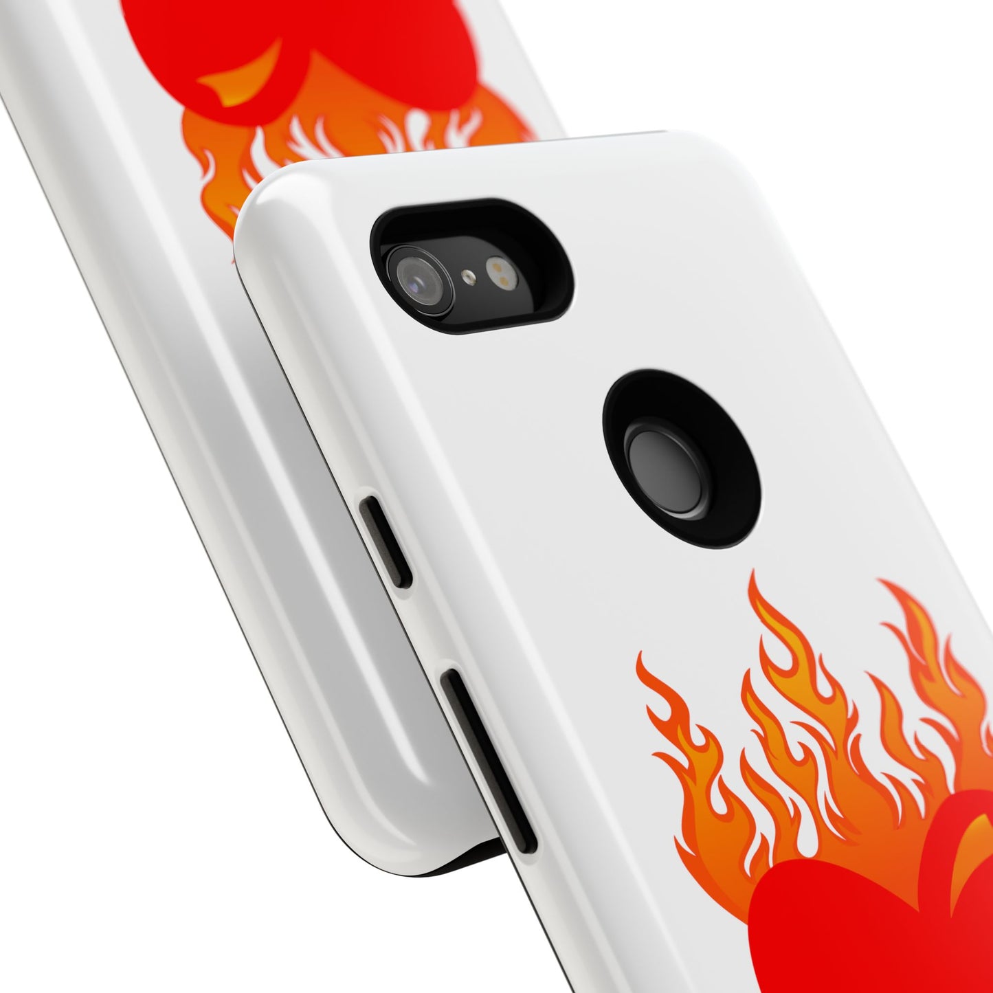 Burning Heart Tough Case