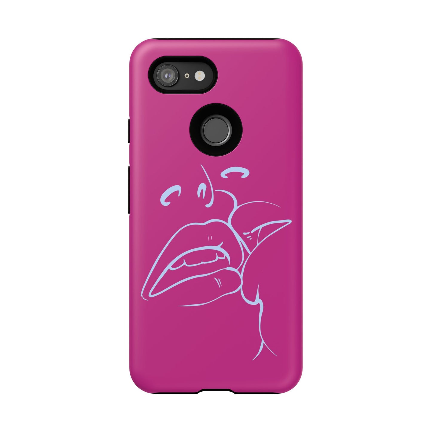 Blue kiss  Phone Case