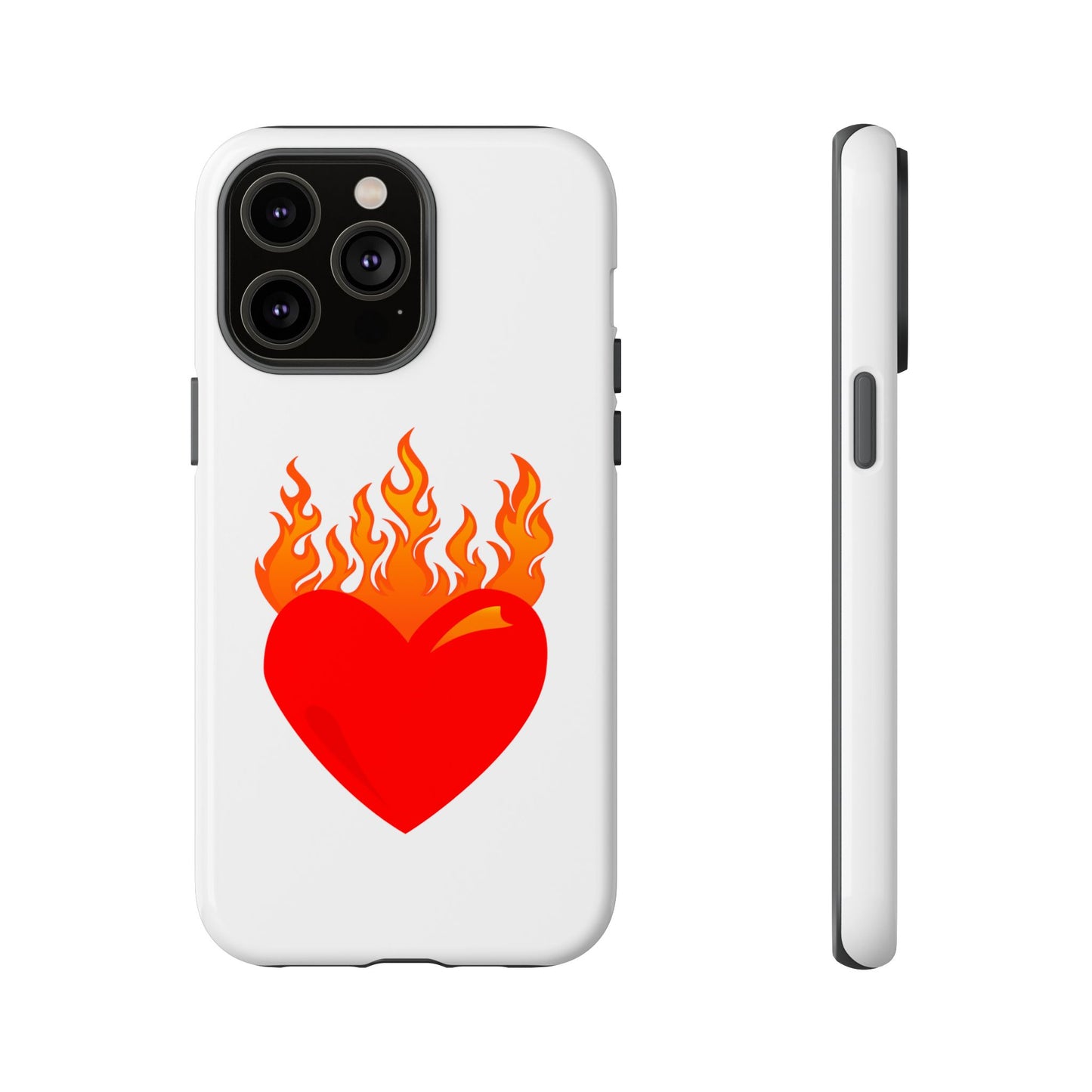 Burning Heart Tough Case