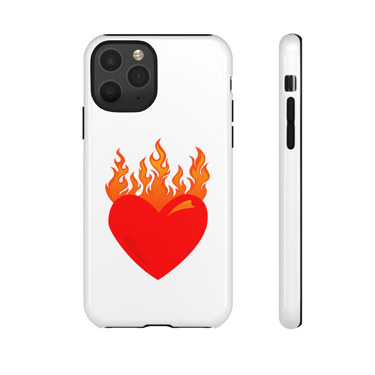 Burning Heart Tough Case