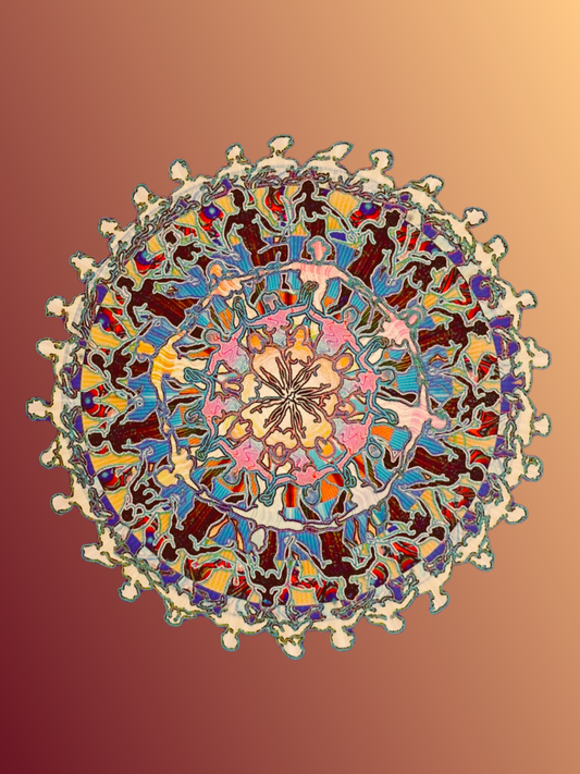 Mandala Indoor Wall Tapestry