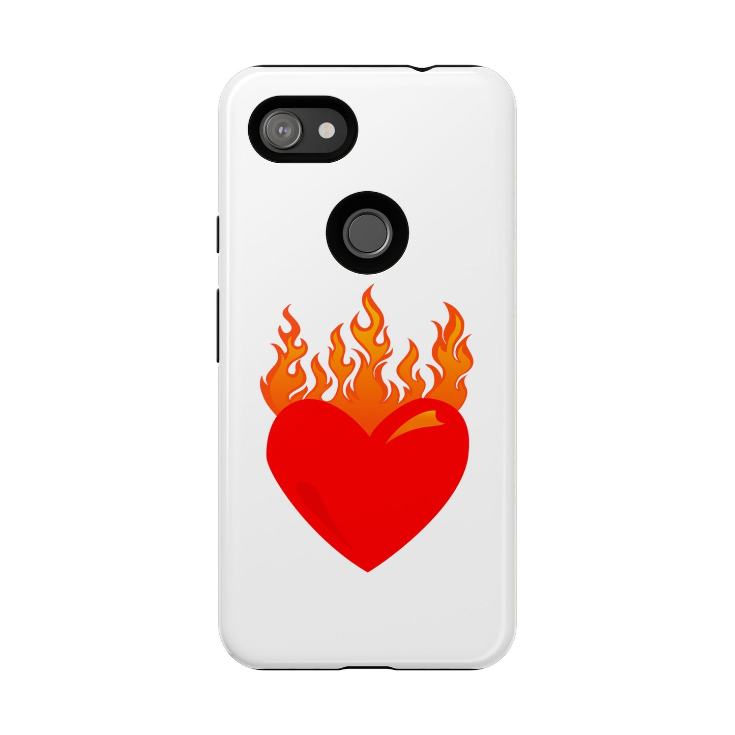 Burning Heart Tough Case