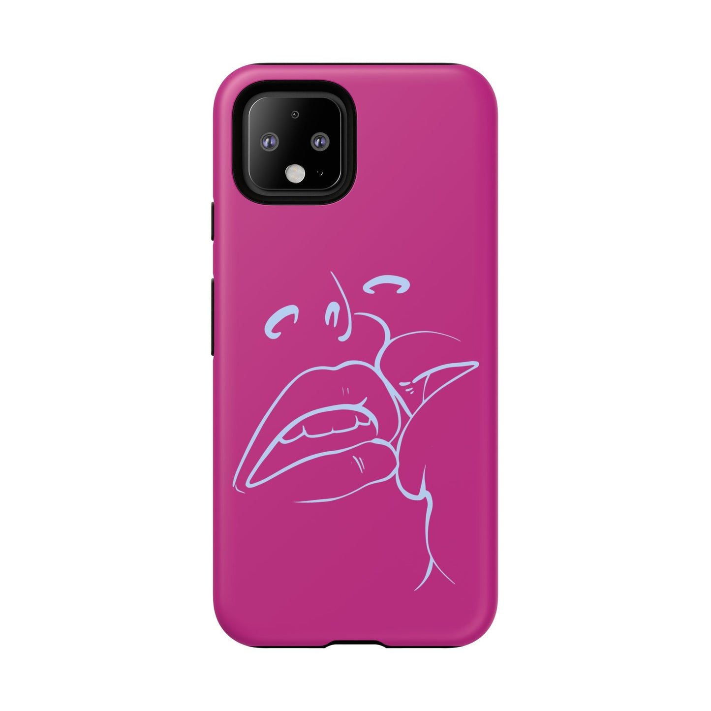 Blue kiss  Phone Case