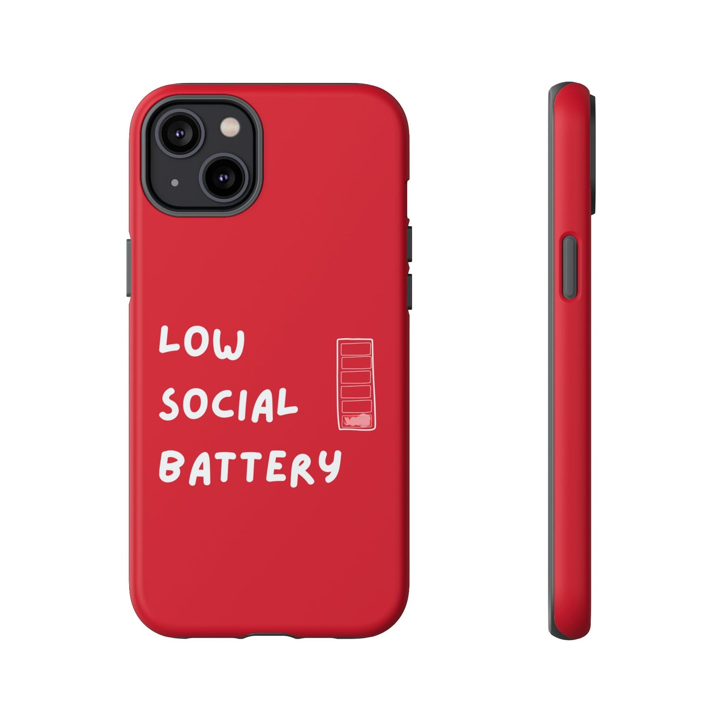Low Social Battery Cover