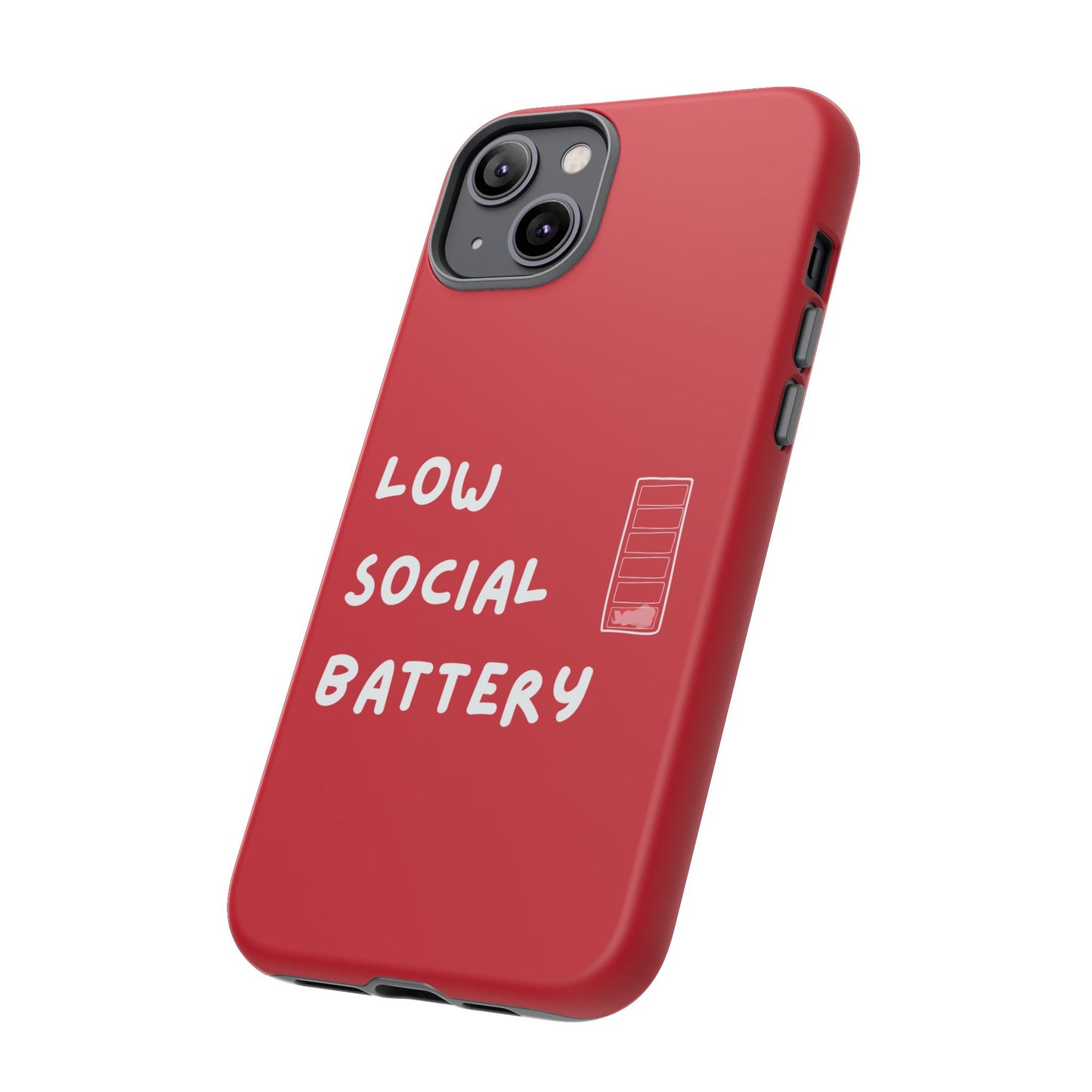 Low Social Battery Cover