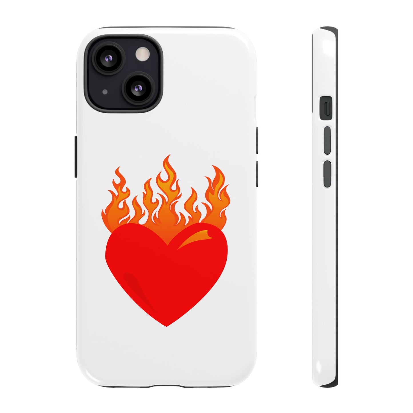 Burning Heart Tough Case