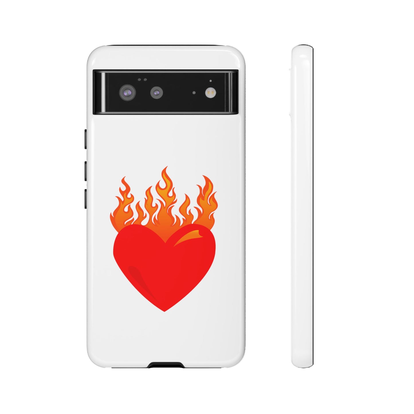 Burning Heart Tough Case