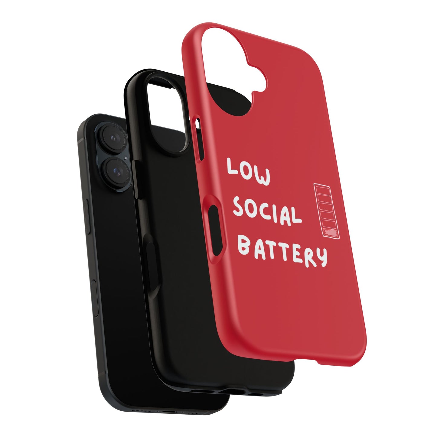 Low Social Battery Cover