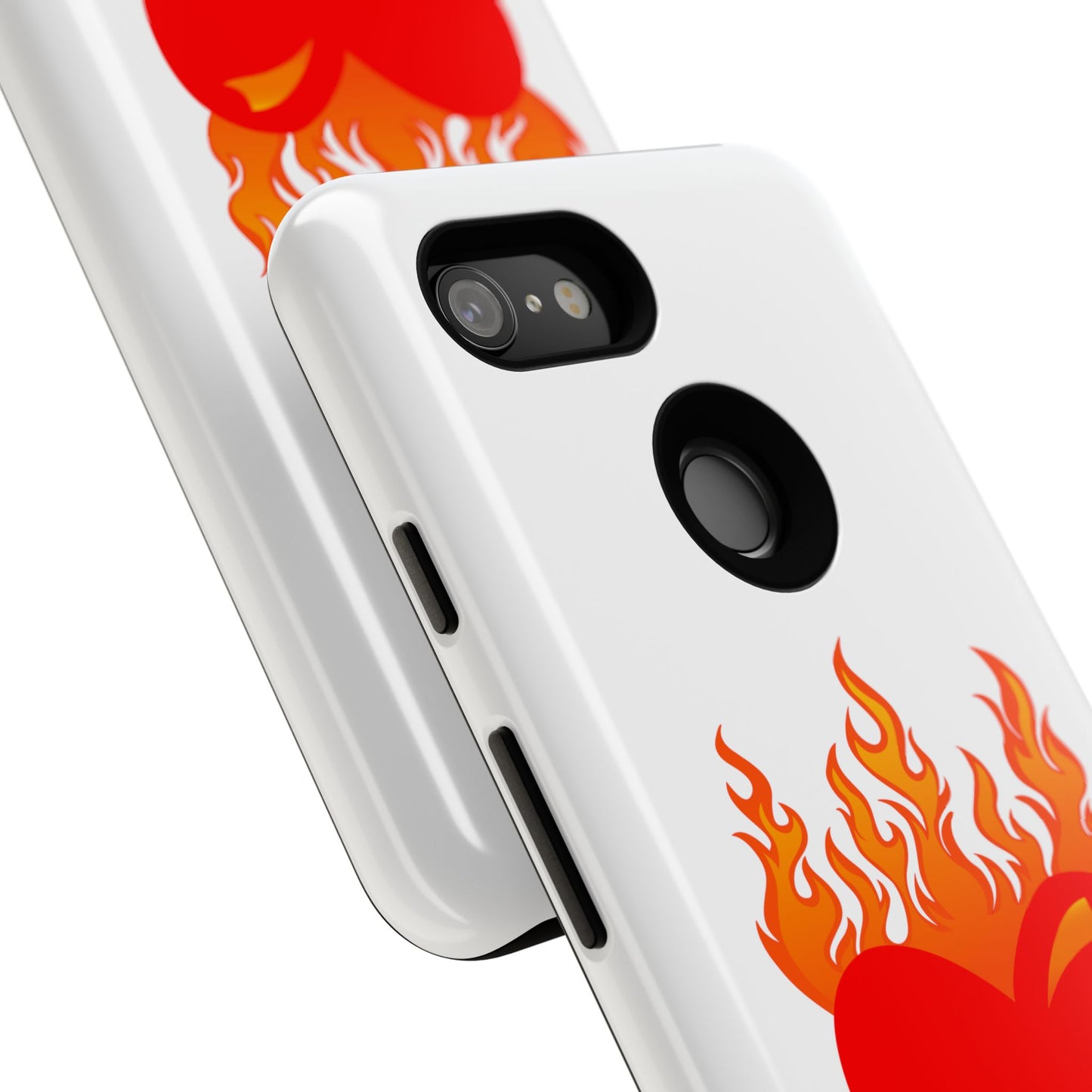 Burning Heart Tough Case