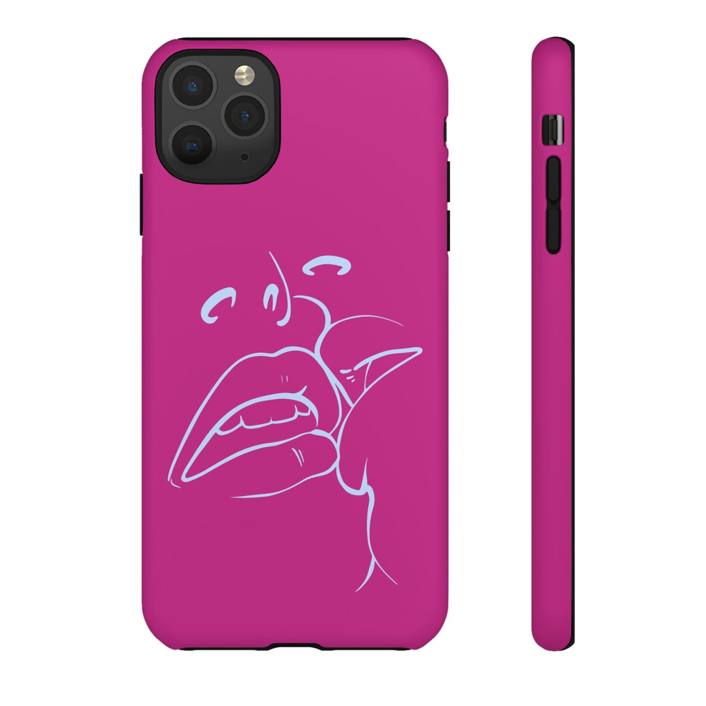 Blue kiss  Phone Case