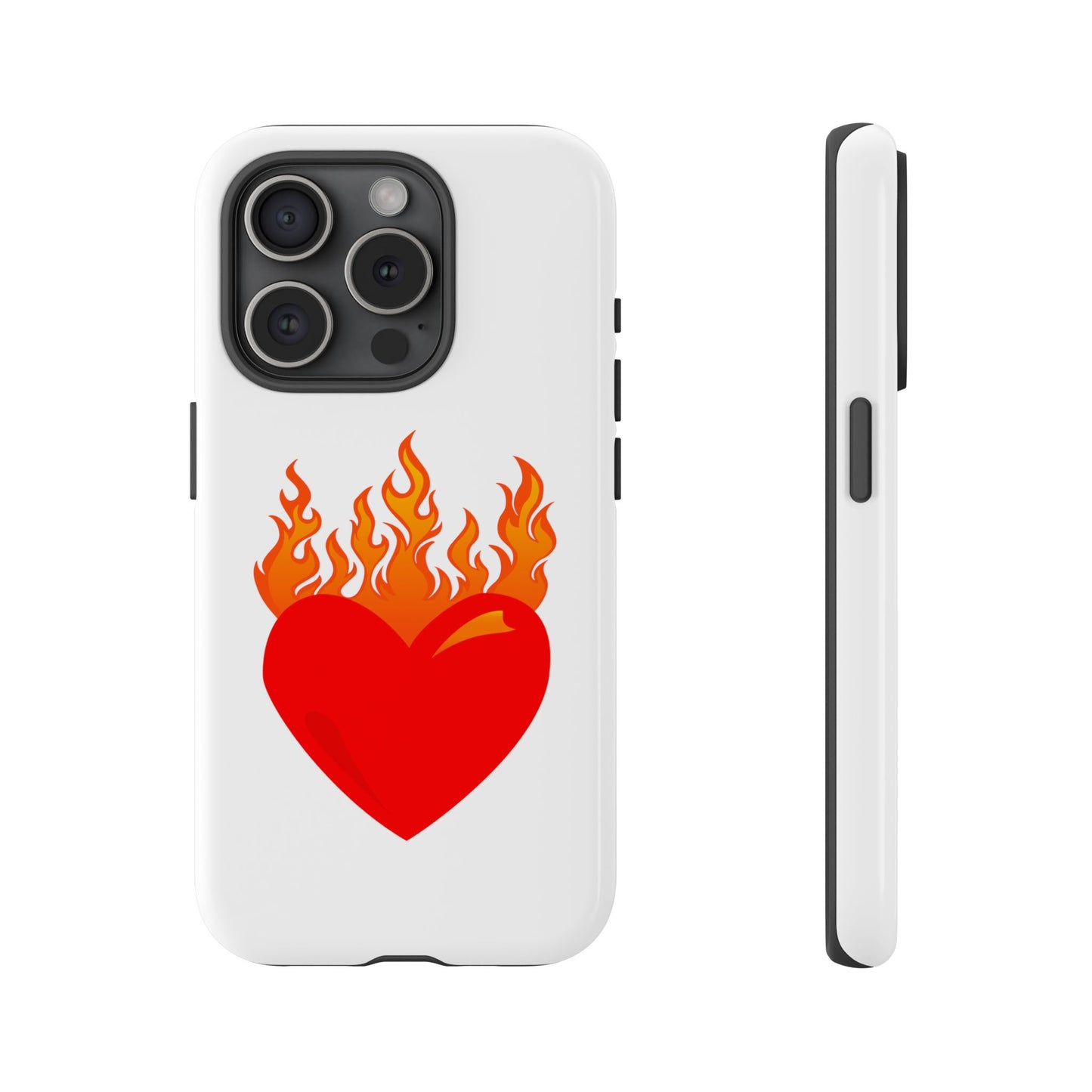 Burning Heart Tough Case