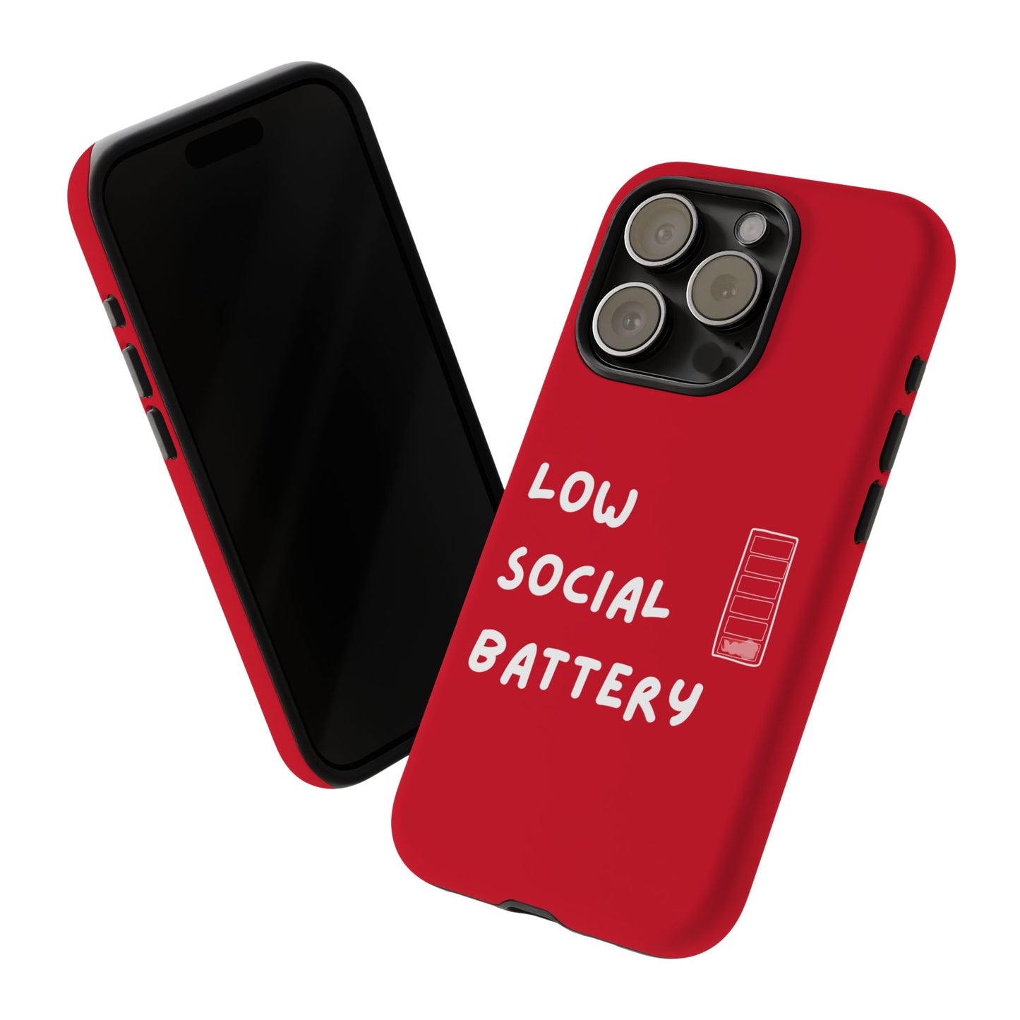 Low Social Battery Cover