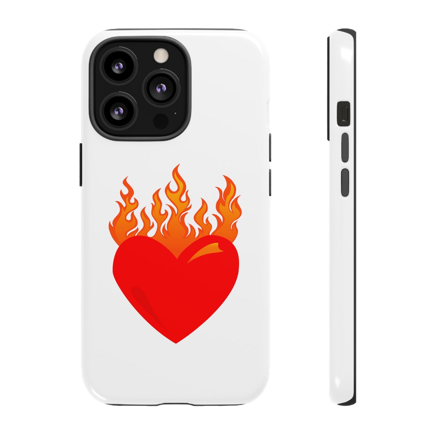 Burning Heart Tough Case