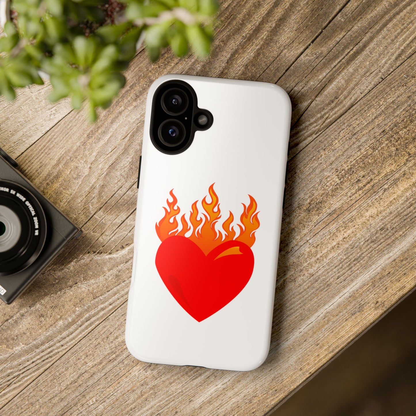 Burning Heart Tough Case