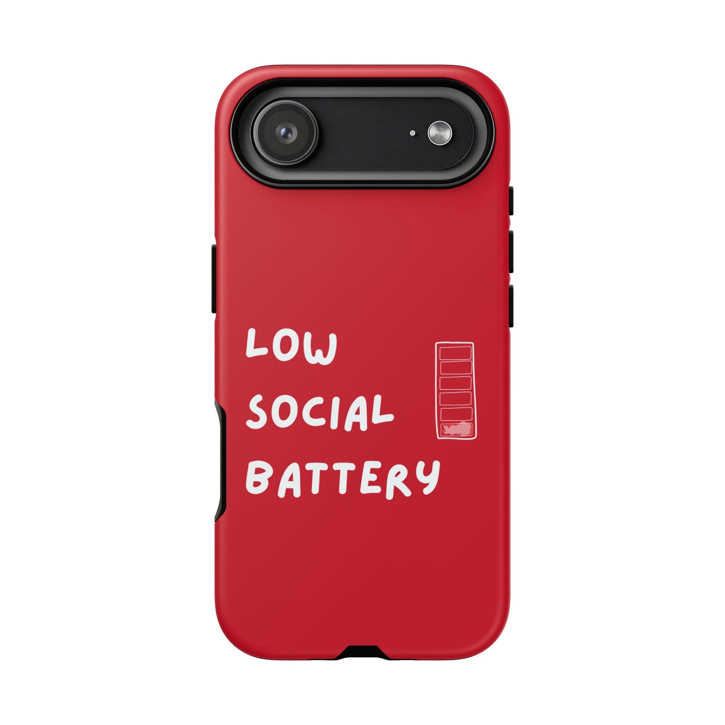 Low Social Battery Cover