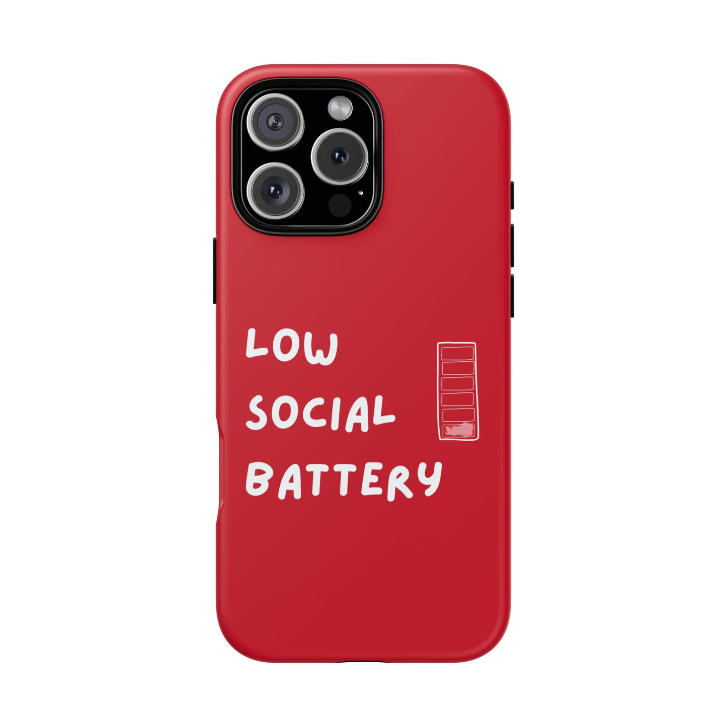 Low Social Battery Cover