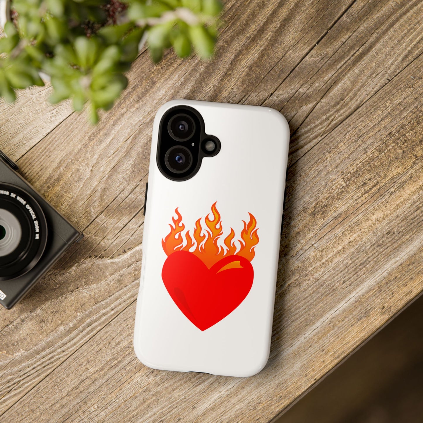 Burning Heart Tough Case