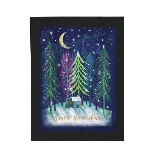 Plush Blanket - Christmas Magic Design