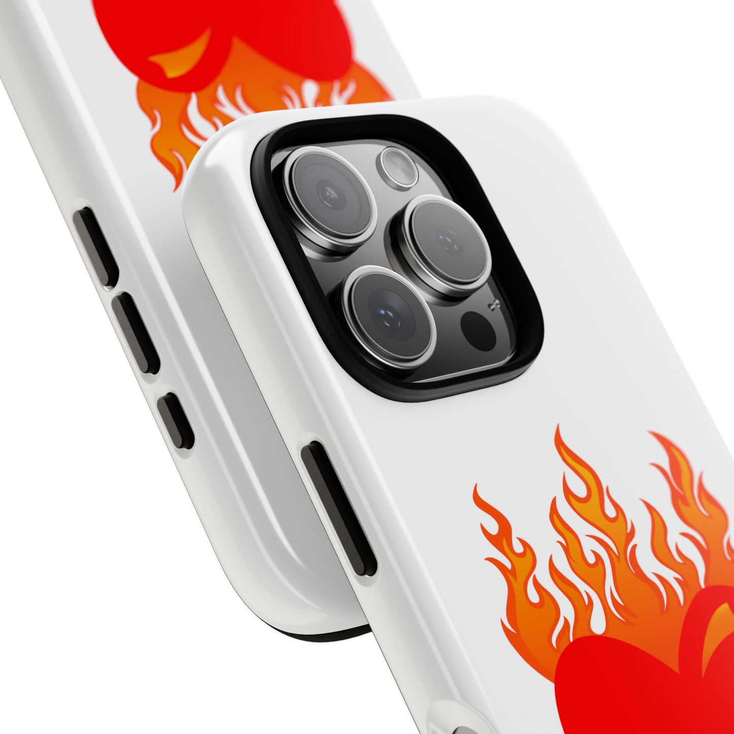 Burning Heart Tough Case