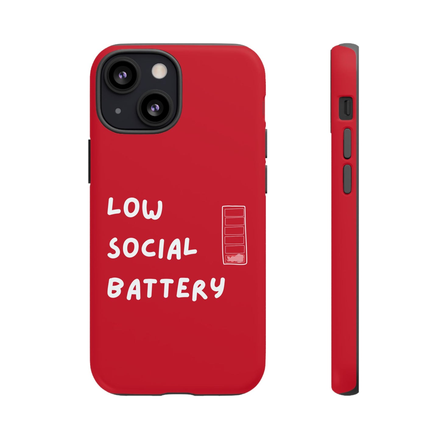 Low Social Battery Cover