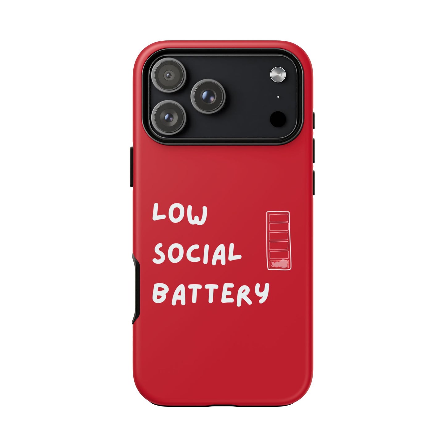 Low Social Battery Cover