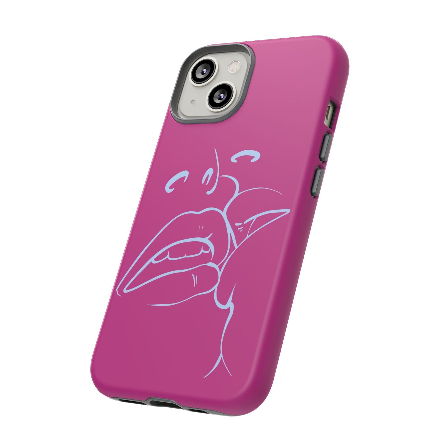 Blue kiss  Phone Case