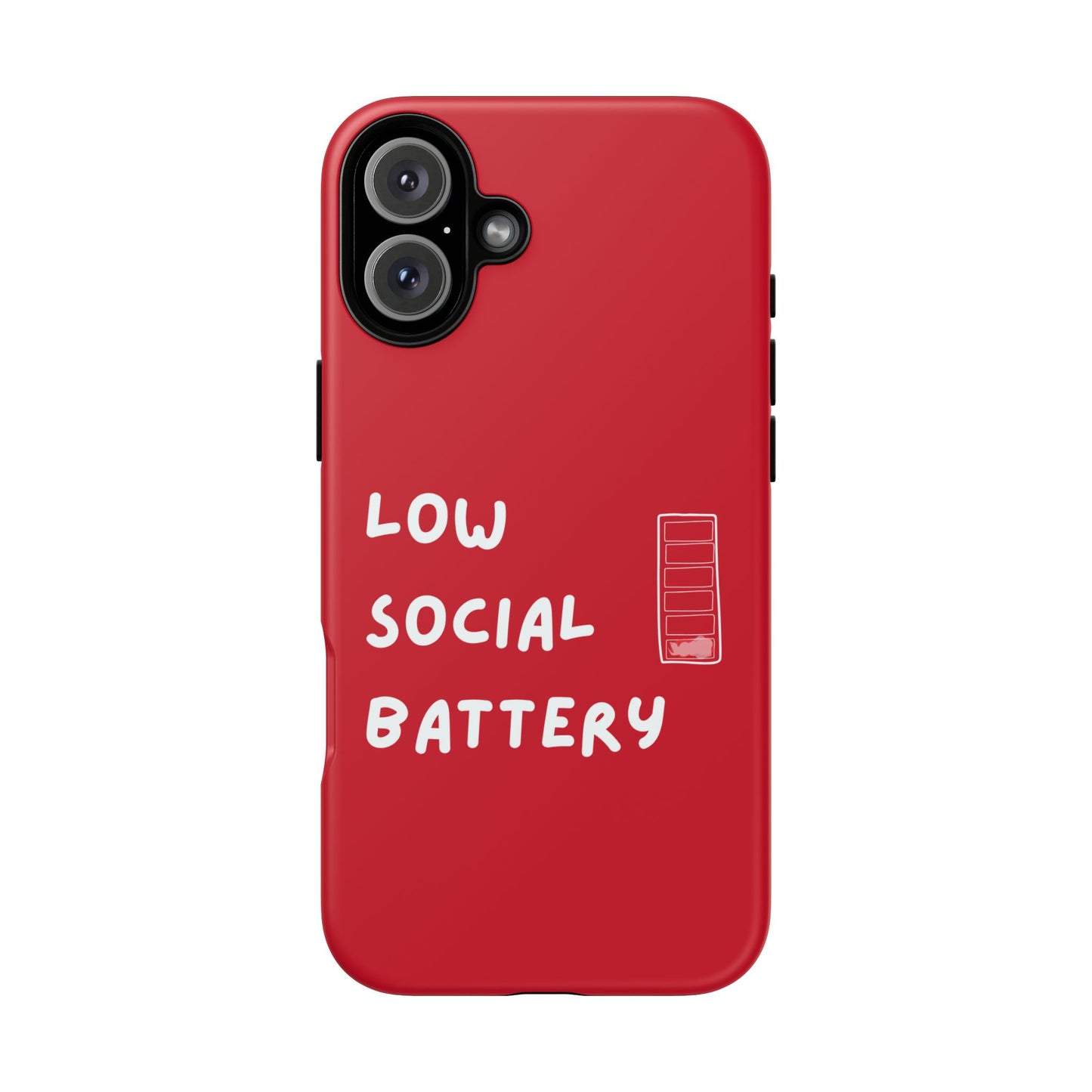 Low Social Battery Cover