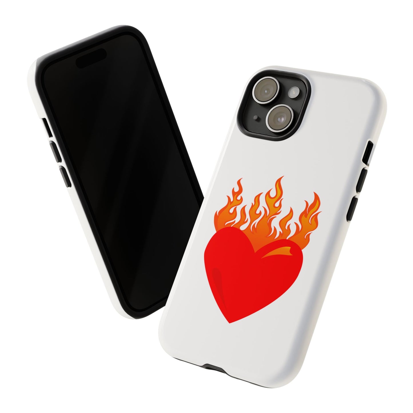 Burning Heart Tough Case