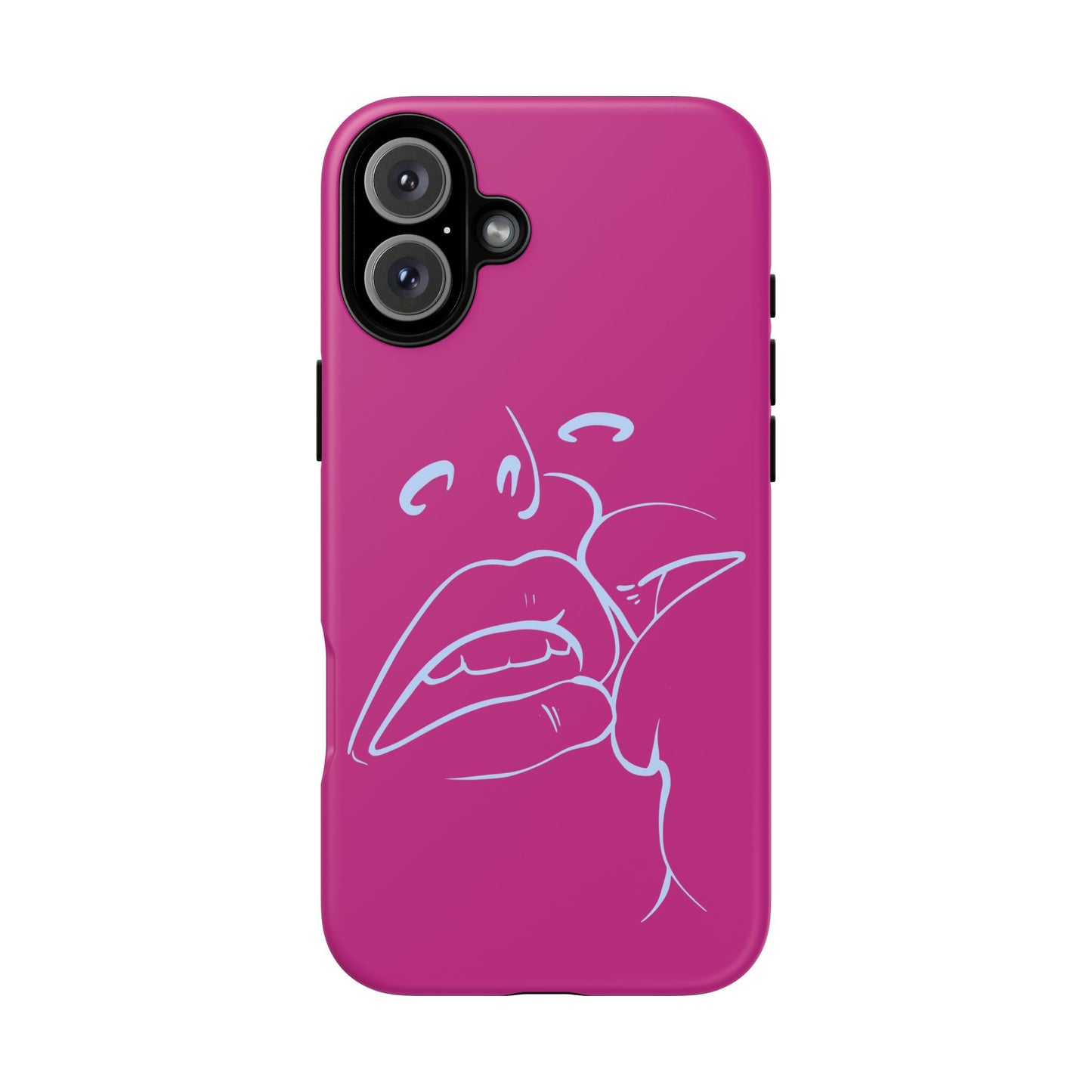 Blue kiss  Phone Case