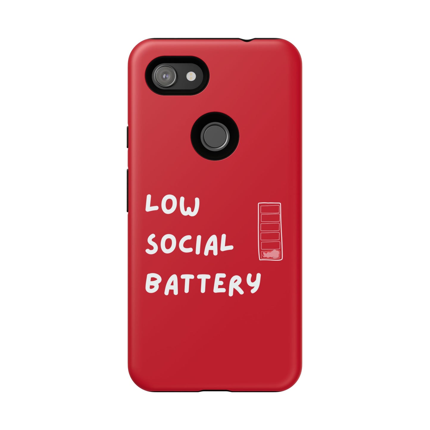 Low Social Battery Cover