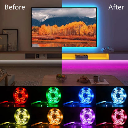Luces LED con Sincronización Musical
